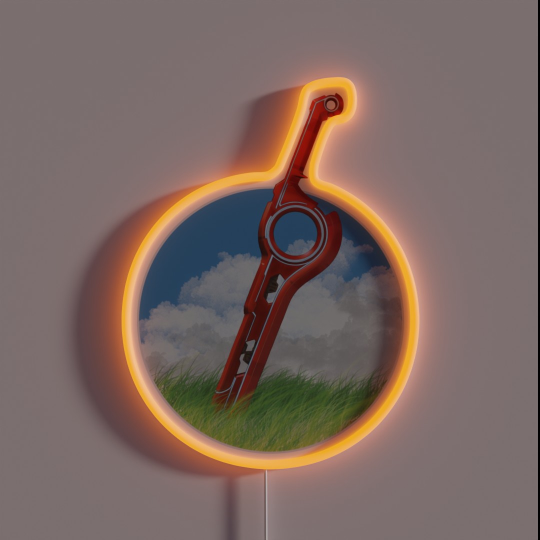 Xenoblade Chronicles Monado RGB Neon Sign Xenoblade Chronicles Monado RGB Neon Sign