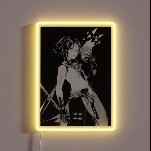 XIAO Genshin Impact Black RGB Neon Sign