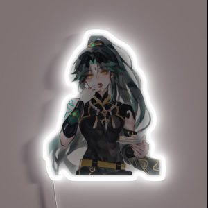 Xiao Genshin Impact Fanart Ponytail Xiao Genshin Xiao Eating Almond Tofu Genshin Xiao Merchandise Genshin Merch RGB Neon Sign Xiao Genshin Impact Fanart Ponytail Xiao Genshin Xiao Eating Almond Tofu Genshin Xiao Merchandise Genshin Merch RGB Neon Sign