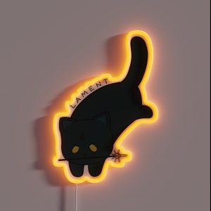 Xiao Genshin Impact Meow RGB Neon Sign