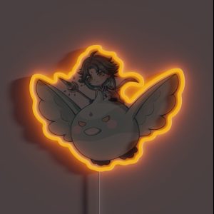 Xiao Tiny Conqueror Genshin Impact RGB Neon Sign Xiao Tiny Conqueror Genshin Impact RGB Neon Sign