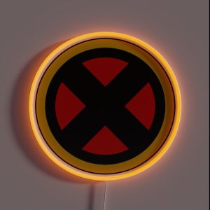 Xmen Logo RGB Neon Sign