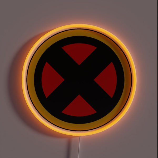 Xmen Logo RGB Neon Sign
