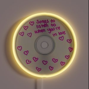 Y2k Cd Love RGB Neon Sign
