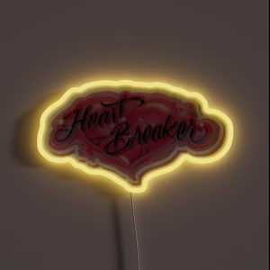 Y2K Heart Breaker RGB Neon Sign