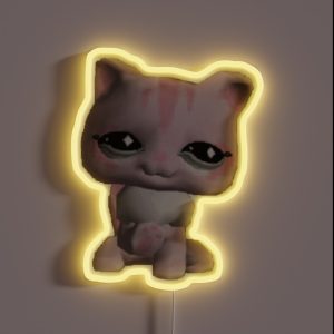 Y2k Littlest Pet Shop RGB Neon Sign Y2k Littlest Pet Shop RGB Neon Sign