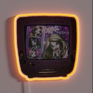 Y2k Nostalgic Bratz TV RGB Neon Sign