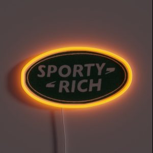 Y2k Sporty Rich RGB Neon Sign