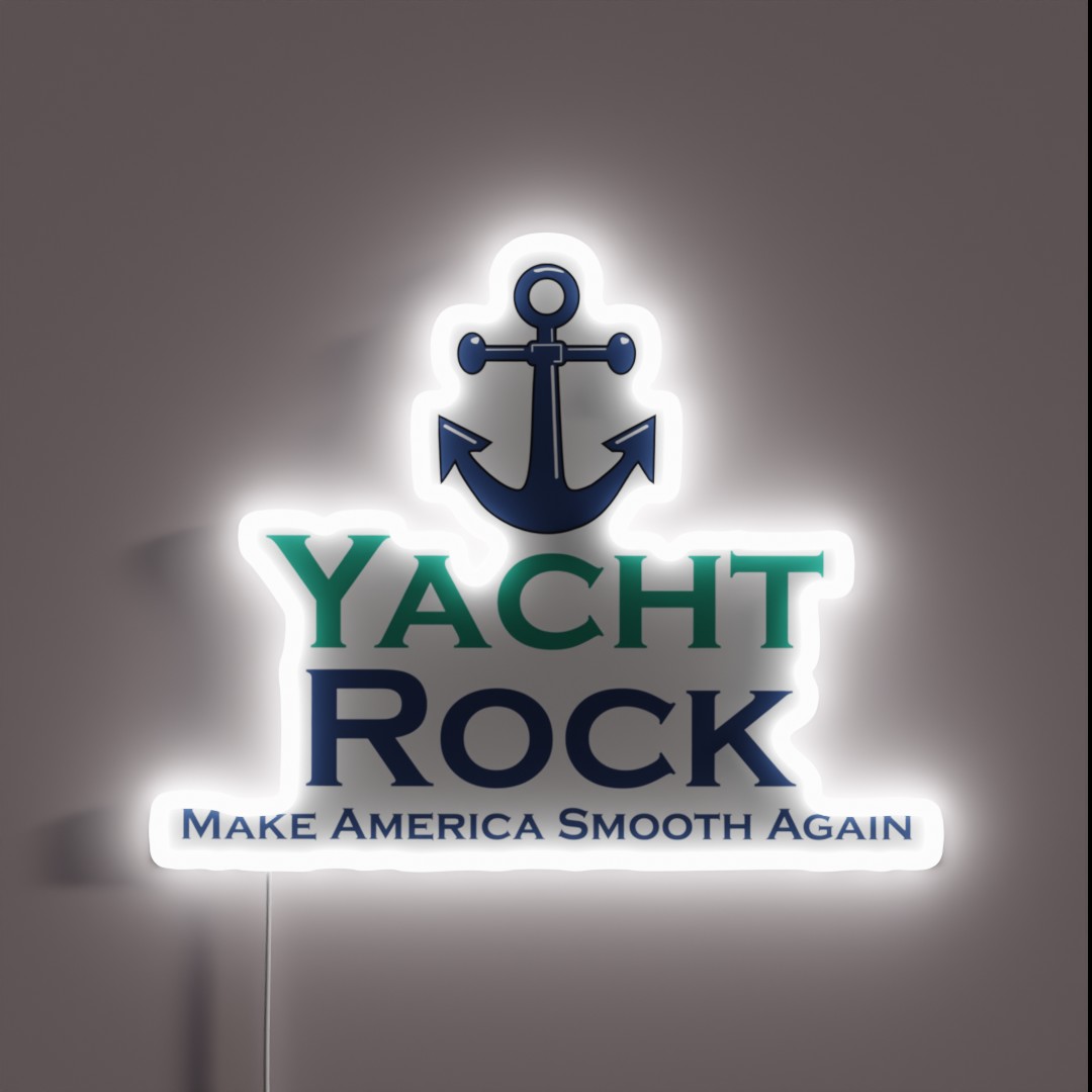 Yacht Rock RGB Neon Sign Yacht Rock RGB Neon Sign