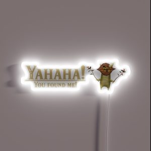 Yahaha You Found Me Korok BOTW RGB Neon Sign