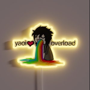 Yaoi Overload RGB Neon Sign