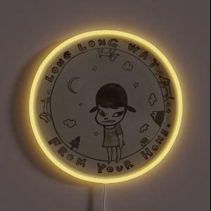 Yashitomo Nara Long RGB Neon Sign