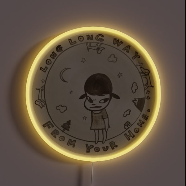 Yashitomo Nara Long RGB Neon Sign
