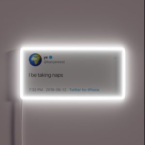 Ye Tweet RGB Neon Sign