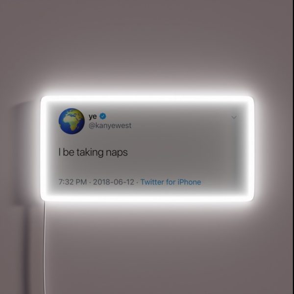 Ye Tweet RGB Neon Sign