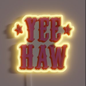 Yee Haw RGB Neon Sign