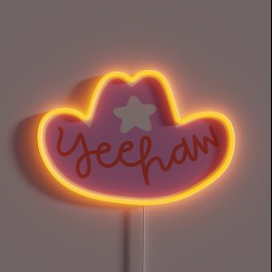Yeehaw RGB Neon Sign Yeehaw RGB Neon Sign