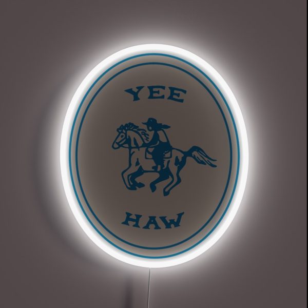 Yeehaw RGB Neon Sign