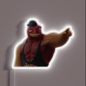 Yeet Fishstick RGB Neon Sign