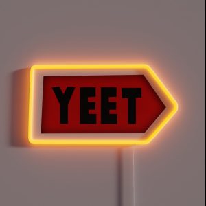 Yeet RGB Neon Sign