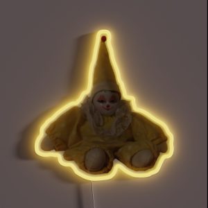 Yellow Pee Clown RGB Neon Sign