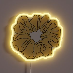 Yellow Scrunchie RGB Neon Sign Yellow Scrunchie RGB Neon Sign