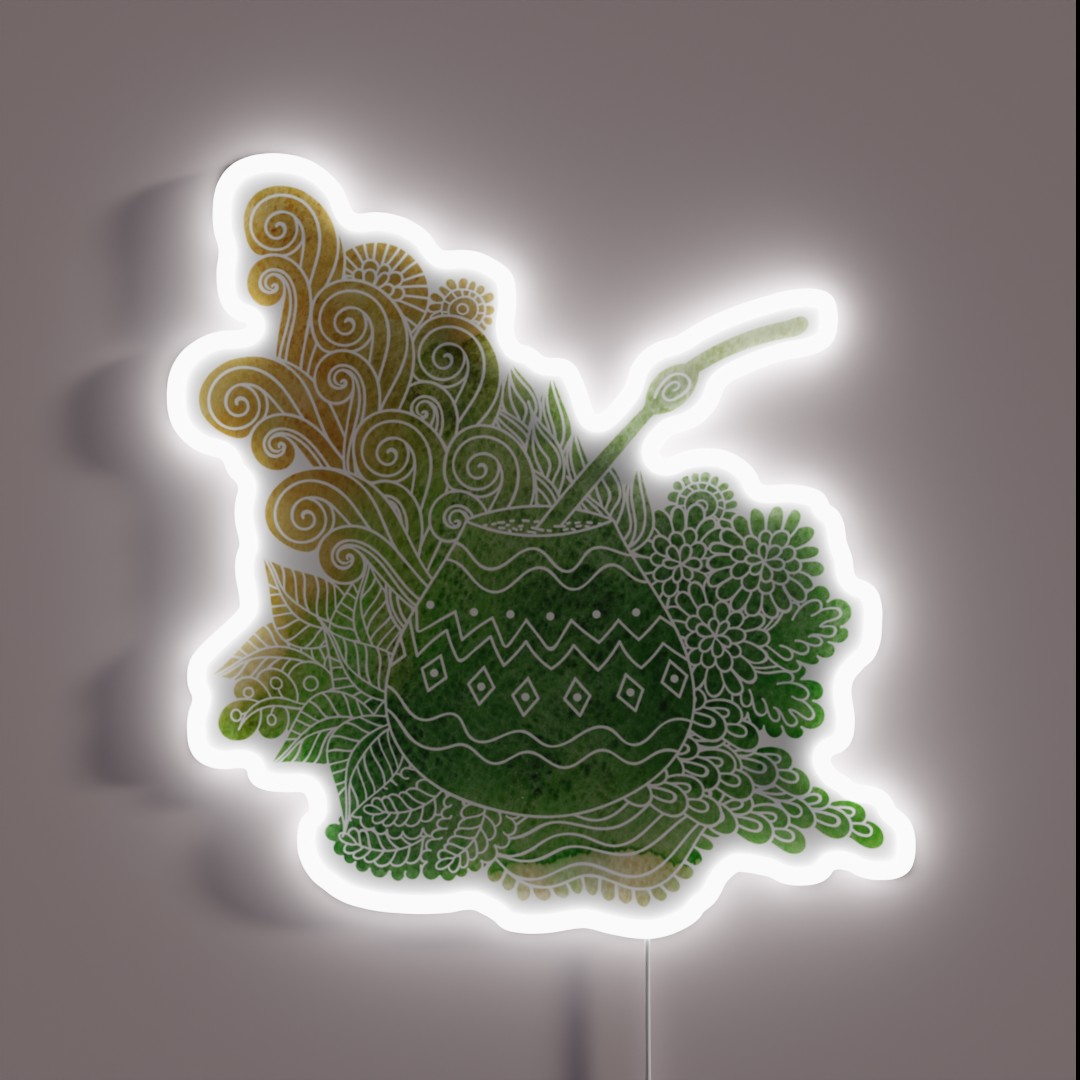 Yerba Mate RGB Neon Sign Yerba Mate RGB Neon Sign