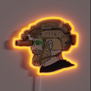 Yes Boog Chad RGB Neon Sign