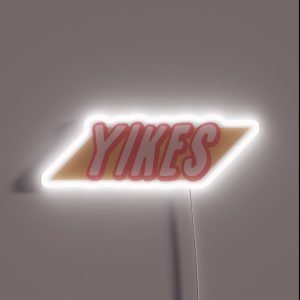 Yikes Design RGB Neon Sign