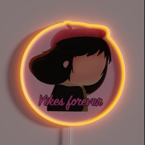 Yikes Forever Little Misfortune RGB Neon Sign