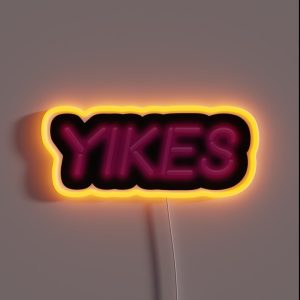 Yikes Neon Sign RGB Neon Sign
