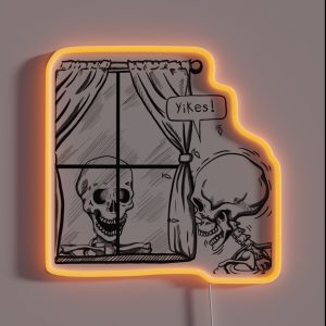 Yikes RGB Neon Sign