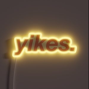 Yikes RGB Neon Sign