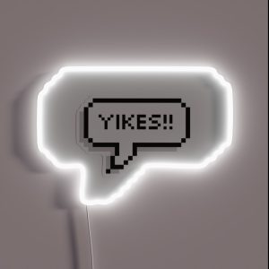 Yikes RGB Neon Sign
