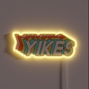 Yikes RGB Neon Sign