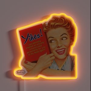 Yikes RGB Neon Sign