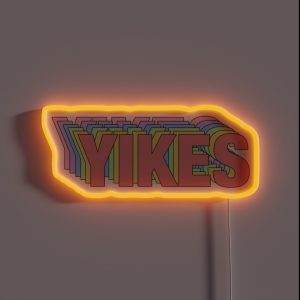 YIKES RGB Neon Sign