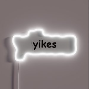 Yikes RGB Neon Sign