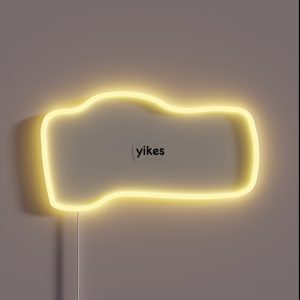Yikes RGB Neon Sign
