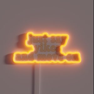 Yikes RGB Neon Sign