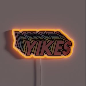 Yikes RGB Neon Sign