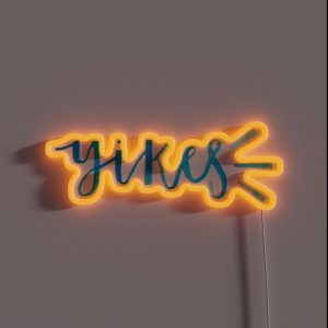 Yikes RGB Neon Sign
