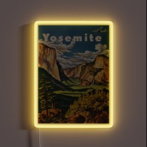 Yosemite Travel RGB Neon Sign