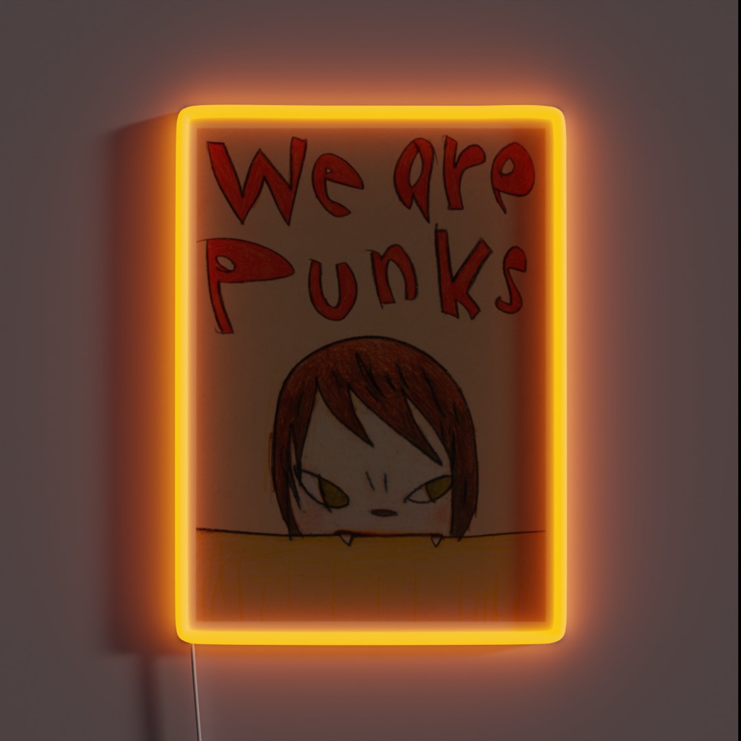 Yoshimoto Nara RGB Neon Sign Yoshimoto Nara RGB Neon Sign