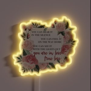 You Are In Love RGB Neon Sign