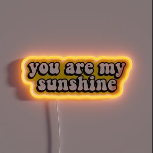 You Are My Sunshine RGB Neon Sign