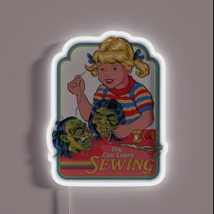 You Can Learn Sewing RGB Neon Sign