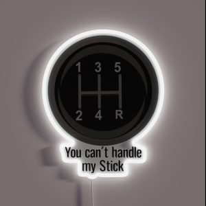 You Can T Handle My Stick RGB Neon Sign