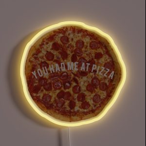 You Had Me At Pizza RGB Neon Sign You Had Me At Pizza RGB Neon Sign
