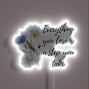 You Re On Your Own Kid Taylor Swift Lyrics RGB Neon Sign